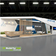 3D Exhibition Booth Model - 3DOcean Item for Sale