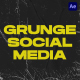 Grunge Social Media Collection - VideoHive Item for Sale