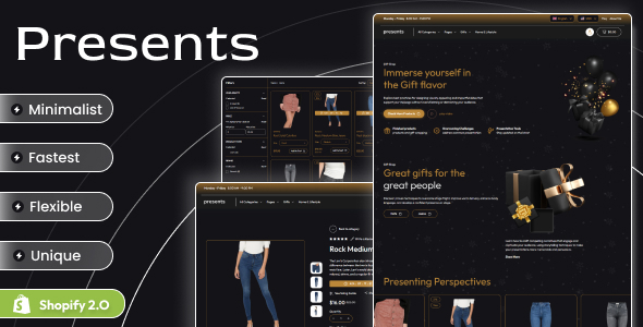 Presents - Pesonalised Gifts Shopify OS 2.0 Store