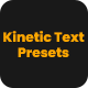 Kinetic Typography - VideoHive Item for Sale