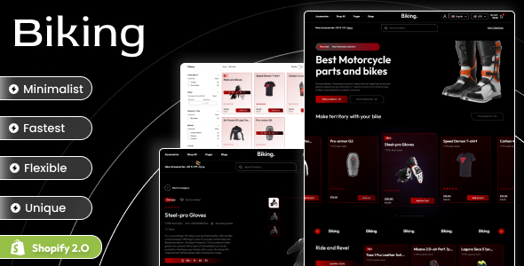 Biking - Sports Parts & Accessories Shopify OS 2.0