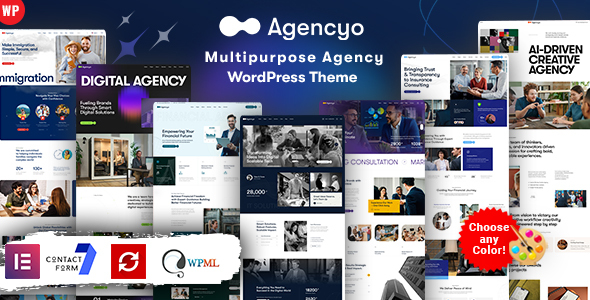 Agencyo - Digital Agency WordPress Theme