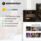 PodcaVoice - Podcaster & Streaming Elementor Template Kit - ThemeForest Item for Sale