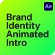 Brand Identity Animated Intro - VideoHive Item for Sale