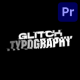 Glitch Typography Titles| MOGRT - VideoHive Item for Sale