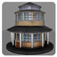 Round Building - 3DOcean Item for Sale