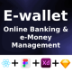 Online E-Wallet & Banking App | ReactNative CLI | Figma + Sketch | Life Time Update | E-Wallet