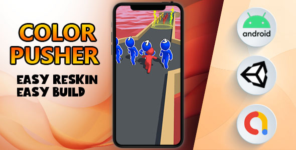Color Pusher - (Unity - Admob - Game)