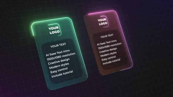 AI SaaS Text Intro | MOGRT