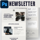 Photography Email Newsletter PSD Template - GraphicRiver Item for Sale
