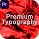 Luxury Fabric Titles — Elegant Typography with Fabric Textures - VideoHive Item for Sale