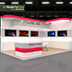 3D Exhibition Booth Model - 3DOcean Item for Sale