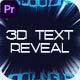3d Text Reveal - PP Logo Reveal - VideoHive Item for Sale