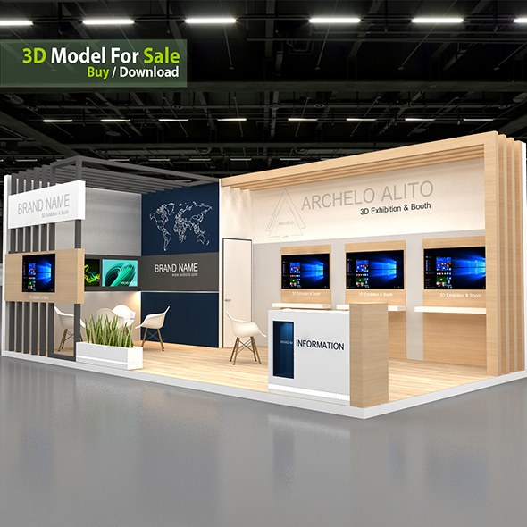 3D Model Stall