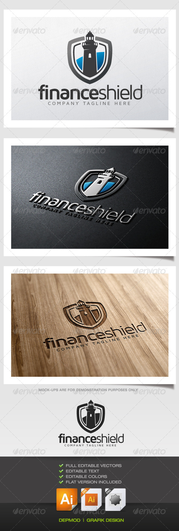 Finance Shield Logo