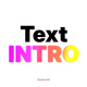 Text Intro | After Effects - VideoHive Item for Sale