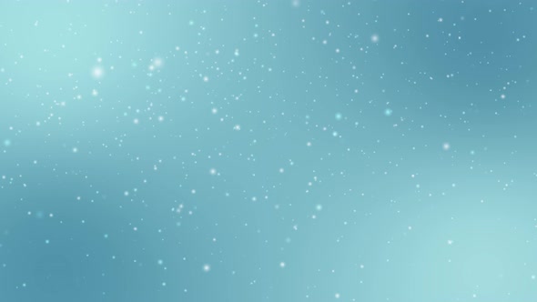 christmas background with slowly falling snowflakes