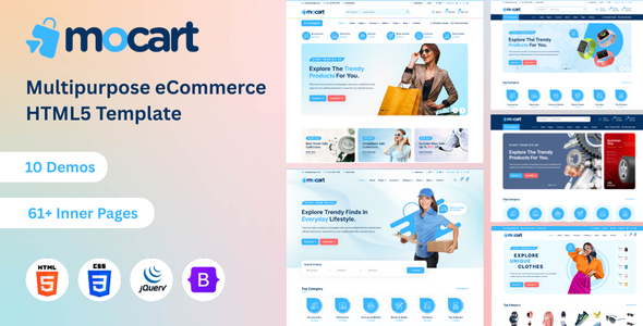 Mocart - Multipurpose eCommerce HTML5 Template