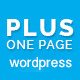 Plus - One Page Marketing Portfolio WordPress Theme - ThemeForest Item for Sale