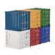8ft Shipping Container Collection - 3DOcean Item for Sale