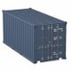 20 ft Container Gray - 3DOcean Item for Sale