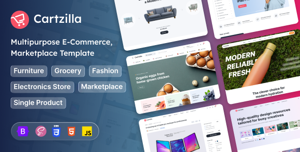 Cartzilla - Multipurpose E-Commerce HTML Template