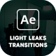 Vertical Light Leaks Transitions - VideoHive Item for Sale