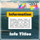 Information Bar Titles | FCPX - VideoHive Item for Sale