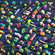 Toy Pack - Low Poly 236 Toys Objects - Toy Mega Pack - Match Game Kit - Big Pack