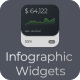 Infographic Widgets — Glass & Solid Versions - VideoHive Item for Sale