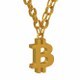 Bitcoin Gold Pendant Necklace 01 - 3DOcean Item for Sale