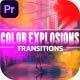 Color Explosions - Adobe Premiere Pro Transition Pack - VideoHive Item for Sale