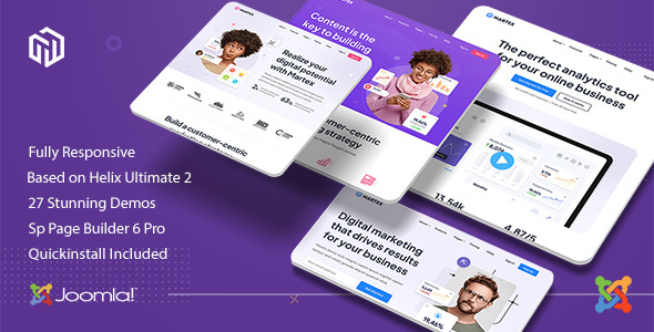 Martex - Software, SaaS & Startup Joomla 6 Template