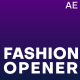 Fashion Opener - VideoHive Item for Sale