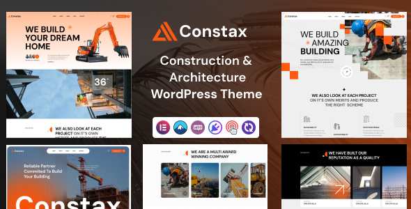 Constax - Construction & Architecture WordPress Theme