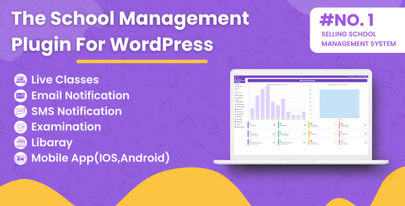 School Management - Education & Learning Management system for WordPress