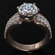 CK Diamond Ring 006 - 3DOcean Item for Sale
