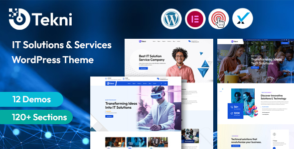 Tekni - IT Solutions WordPress Theme