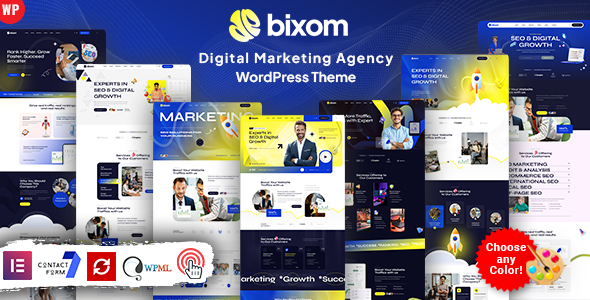Bixom - Digital Agency WordPress