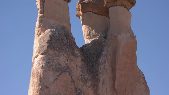 Huge Stone Formation Close Up.