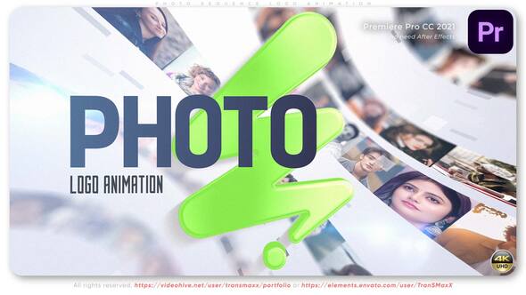 Photo Sequence - Adobe Premiere Logo Animation
