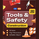Tools and Safety Construction- 3D Icon - 3DOcean Item for Sale