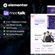 Meetalk - Event & Conference Elementor Pro Template Kit - ThemeForest Item for Sale