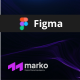Marko - Digital Marketing Agency Figma Template - ThemeForest Item for Sale
