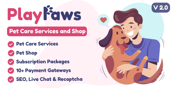PlayPaws - Pet Care Services and Shop