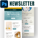 Stock Clearance Offer Email Newsletter PSD Template - GraphicRiver Item for Sale