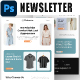 Clothing Brand Email Newsletter PSD Template - GraphicRiver Item for Sale