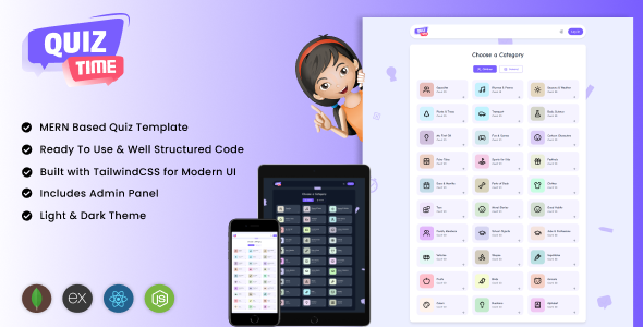 QuizTime – MERN Stack Quiz App | Interactive Web Quiz Platform