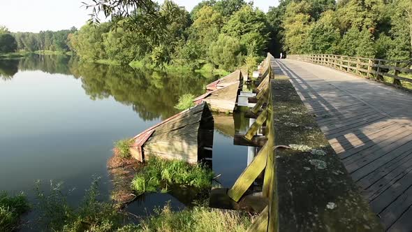 Old Wooden Bridge