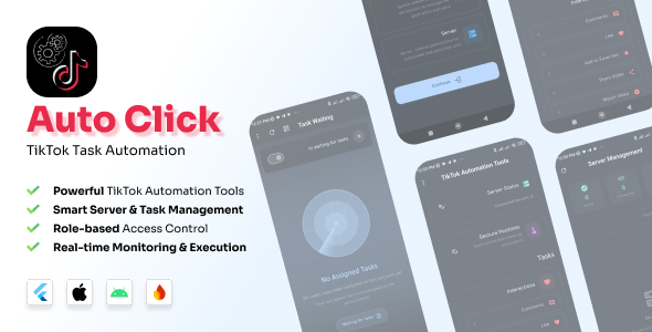 Auto Click - TikTok Task Automation